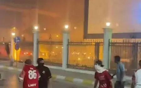احتجاجات وأعمال شغب تهز طرابلس بعد مباراة السويحلي والاتحاد بالدوري الليبي