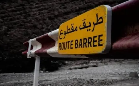 انقطاع الطريق السيار شرق المحمدية في اتجاه الدار البيضاء بسبب الأشغال
