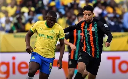 Mamelodi Sundowns prend l’avantage face à l’AS FAR en finale aller de la Ligue des Champions africaine