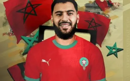 وهبي يستدعي أمين السباعي لمعسكر المنتخب المغربي استعداداً للمونديال