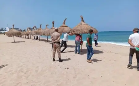 سلطات الحسيمة تطلق حملة ميدانية لتنظيم الشواطئ خلال الصيف