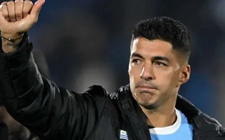 استبعاد لويس سواريز من قائمة أوروغواي لمونديال 2026