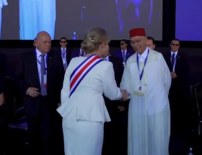الطالبي العلمي يمثل الملك محمد السادس في حفل تنصيب رئيسة جمهورية كوستاريكا