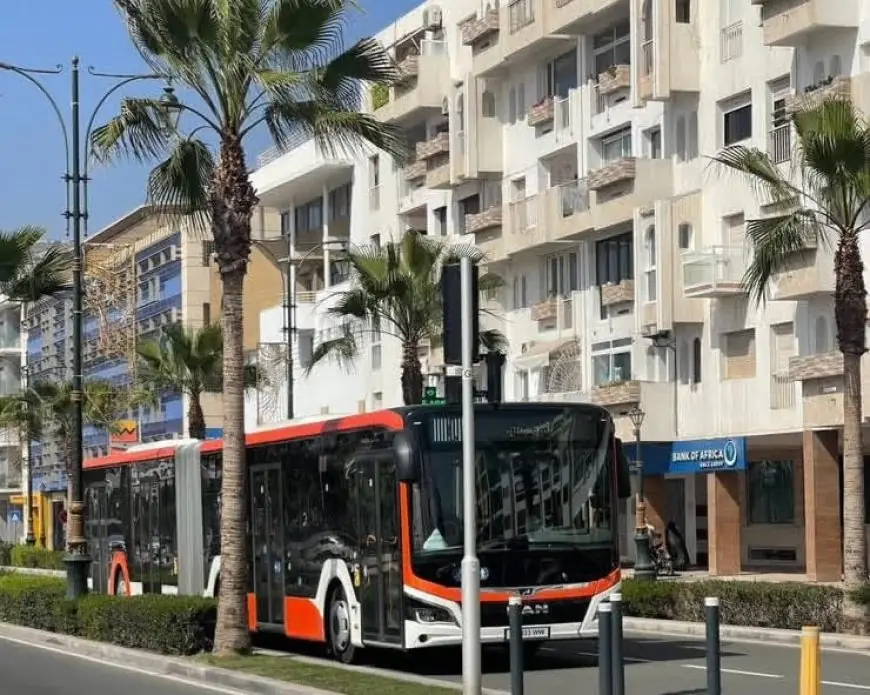 Agadir : lancement de la ligne BHNS Amal Way pour moderniser le transport urbain