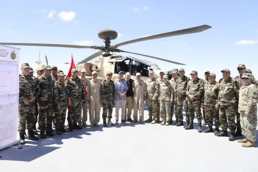 Clôture de l’exercice African Lion 2026 à Tan-Tan avec des manœuvres terrestres et aériennes et la réception de nouveaux hélicoptères Apache