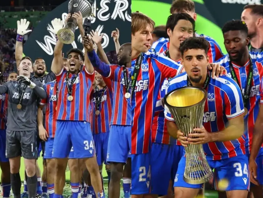 المغربي شادي رياض يتألق مع كريستال بالاس ويتوج معه بلقب المؤتمر الأوروبي