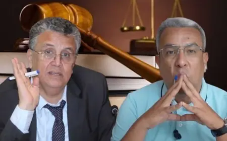 إدانة حميد المهداوي بغرامة 10 ملايين سنتيم وأداء تعويض مدني قدره 20 مليوناً لفائدة وزير العدل وهبي
