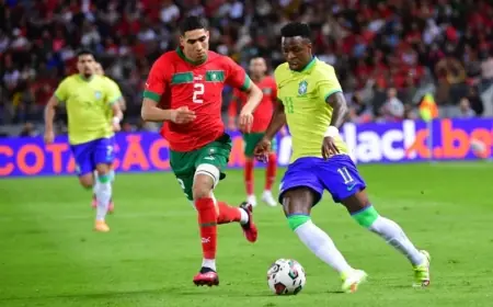 المغرب يراهن على إنجاز 2022 لمقارعة البرازيل في موقعة نارية