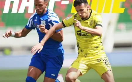 المغرب الفاسي يتصدر البطولة بفوز مثير على الدفاع الحسني الجديدي