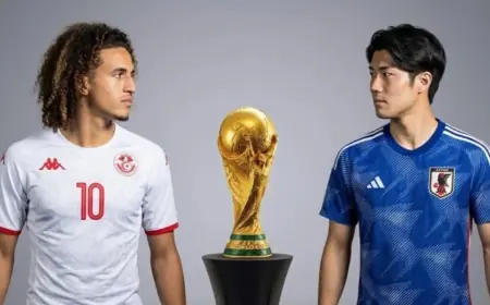 القنوات الناقلة لمباراة تونس واليابان في كأس العالم 2026