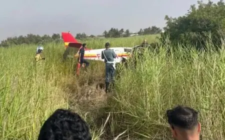 Al Hoceima : Crash d’un avion de tourisme près de l’aéroport Chérif Al Idrissi, un mort confirmé