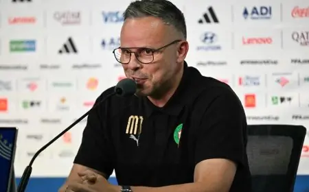 وهبي: "قلت للاعبين لا مجال للتعب.. هناك 44 مليون مغربي سيذهبون للعمل دون نوم"