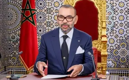 الملك محمد السادس يهنئ أمير دولة قطر بمناسبة ذكرى توليه مقاليد الحكم