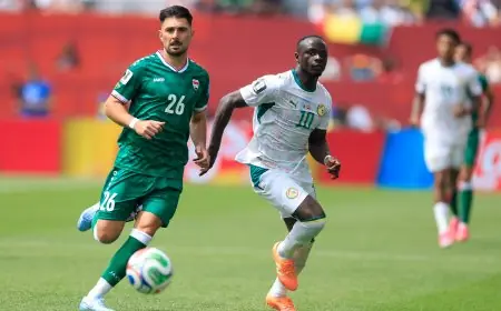 السنغال تكتسح العراق بخماسية نظيفة في كأس العالم