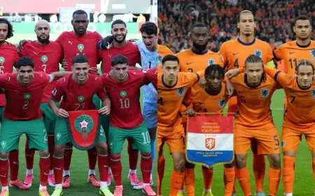 موعد مباراة المغرب وهولندا في الدور 32 من كأس العالم والقنوات الناقلة لها