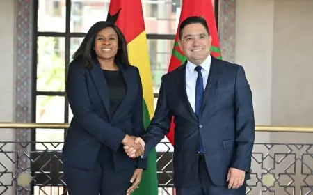 Maroc – Guinée-Bissau : Rabat et Bissau renforcent leur partenariat stratégique lors d’entretiens entre Bourita et Fatumata Jau