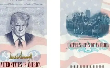 États-Unis : Washington émet des passeports en édition limitée à l’effigie de Donald Trump