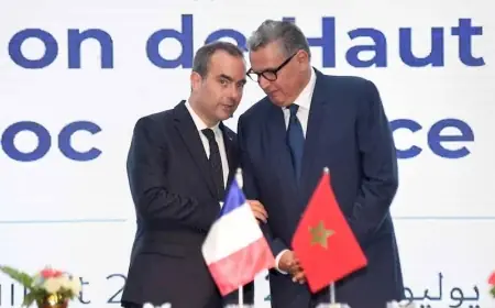 المغرب وفرنسا يوقعان اتفاقيات جديدة تشمل قطاعات النقل والماء والثقافة والدفاع لتعزيز الشراكة الثنائية