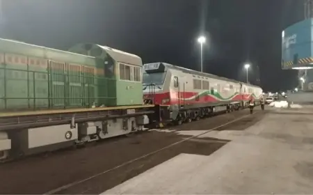 Port de Casablanca : arrivée de 5 nouvelles locomotives bi-mode pour renforcer la flotte de l’ONCF