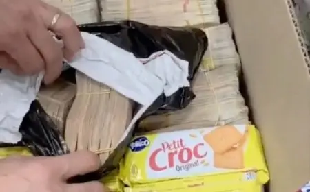 إحباط تهريب مليوني أورو بمطار محمد الخامس مخبأة داخل علبة بسكويت وتوقيف مواطن موريتاني