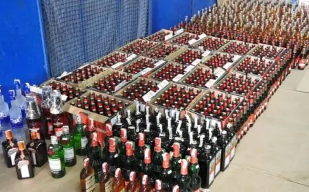 الدرك الملكي بطنجة يحجز كمية كبيرة من الخمور المهربة