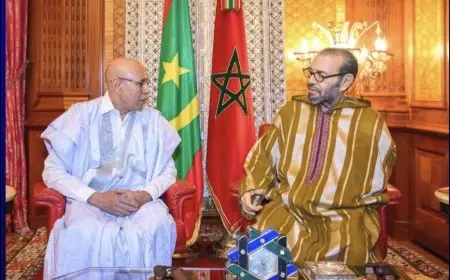 رئيس موريتانيا يبعث برقية تهنئة إلى الملك محمد السادس بمناسبة ذكرى عيد العرش