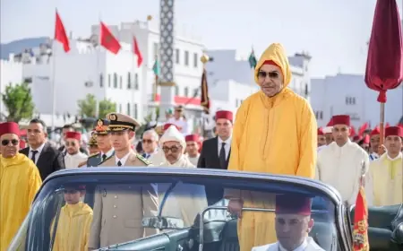 أمير المؤمنين الملك محمد السادس يترأس حفل الولاء بالقصر الملكي بتطوان