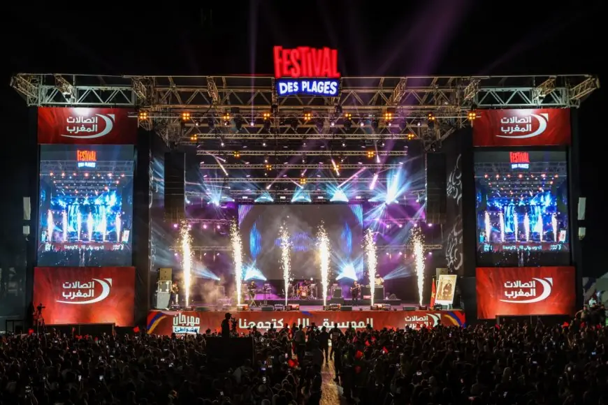 Festival des Plages Maroc Telecom à M'diq : 670 000 festivaliers célèbrent la Fête du Trône avec Ragheb Alama, Fnaire et Douzi