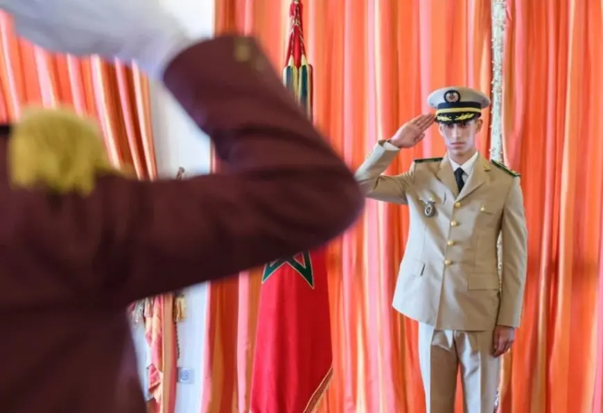 ولي العهد الأمير مولاي الحسن يتسلم برقية تهنئة وولاء موجهة للملك من أسرة القوات المسلحة الملكية