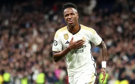 رسميا: ريال مدريد يمدد عقد البرازيلي فينيسيوس جونيور حتى عام 2032
