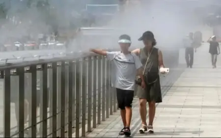 Corée du Sud : record historique de chaleur à 42,5°C, le gouvernement relève l’alerte au niveau 2