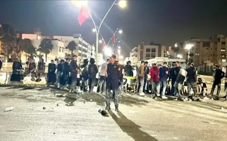 ابتدائية الناظور تؤجل محاكمة 39 متهماً في أحداث الشغب بمعبر بني أنصار