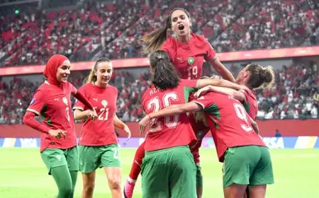 المنتخب المغربي النسوي يواجه جنوب إفريقيا في ربع نهائي كأس أمم إفريقيا