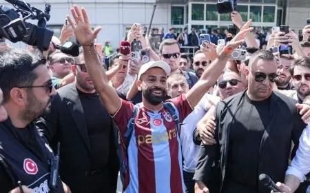 المصري محمد صلاح يصل إسطنبول تمهيدا للانضمام إلى طرابزون سبور التركي