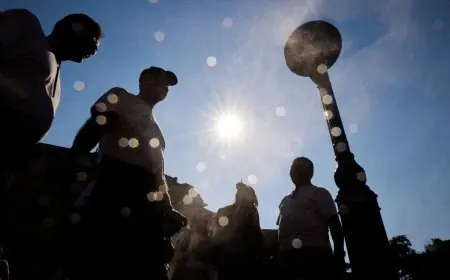 Canicule historique en Autriche : 41°C, un nouveau record de chaleur absolu