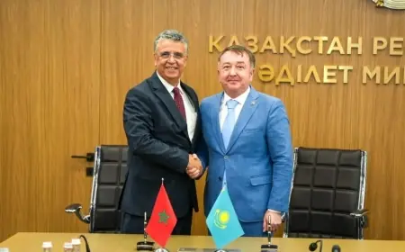 Maroc-Kazakhstan : Un mémorandum pour moderniser les systèmes judiciaires des deux pays