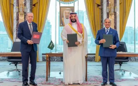 توقيع اتفاقية للدفاع المشترك بين السعودية وتركيا وباكستان