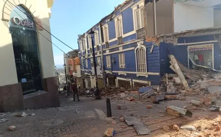 زلزال مدمر بقوة 7.4 درجات يضرب كولومبيا