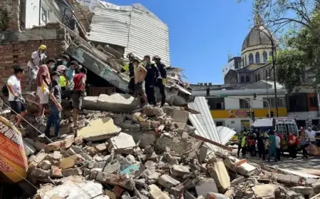 ارتفاع حصيلة قتلى زلزال كولومبيا إلى 240 شخصا