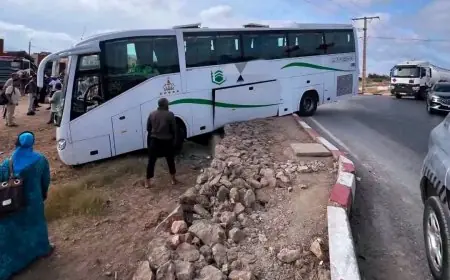 وفاة سائق حافلة للمسافرين بسلوان بعد تعرضه لأزمة قلبية أثناء القيادة