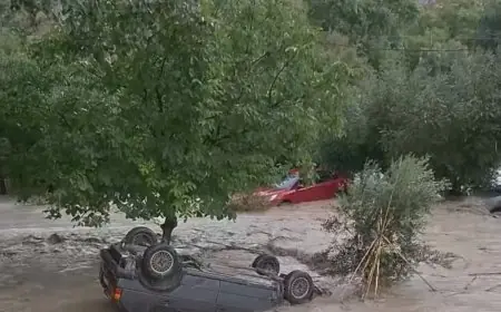 سيول قوية تجرف سيارات مواطنين بدوار الزاوية في نواحي إقليم جرسيف وتستنفر السلطات