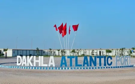 Dakhla Atlantique : l’ambassade américaine souligne le potentiel stratégique du nouveau port