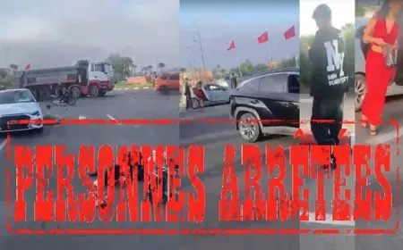 توقيف فرنسيين بمطار محمد الخامس بعد حادثة سير مميتة بمراكش