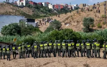 Fnideq : une opération sécuritaire aboutit à l’interpellation de 294 personne à la migration clandestine