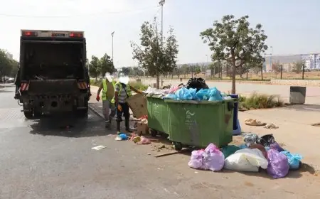 وفاة عامل عرضي بجماعة أكادير خلال حادث أثناء تفريغ شاحنة للنفايات