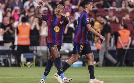 Barça - Al Ahly : Le FC Barcelone remporte le Trophée Joan Gamper 2026 sur le score de 2-1
