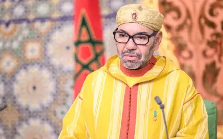 الملك محمد السادس يهنئ هاكيندي هيشيليما بمناسبة إعادة انتخابه رئيسا لجمهورية زامبيا