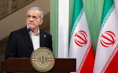 رئيس إيران يدعو لإنهاء الحرب مع واشنطن ويؤكد: طهران في موقع قوة
