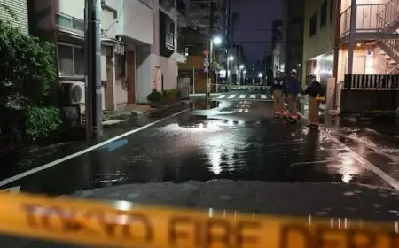 Séisme de magnitude 5,9 près de Tokyo : 37 blessés légers et perturbations dans les transports