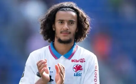 مانشستر سيتي يتوصل لاتفاق مع ليل لضم أيوب بوعدي مقابل 100 مليون يورو